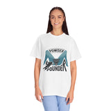Powder Pounder T-Shirt, Unisex Ski Tee image 6
