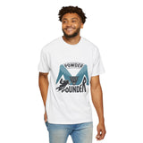 Powder Pounder T-Shirt, Unisex Ski Tee image 9